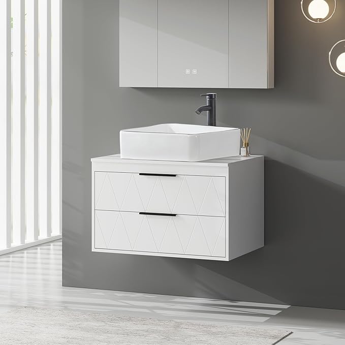 eclife 30" Floating Bathroom Vanities by eclife