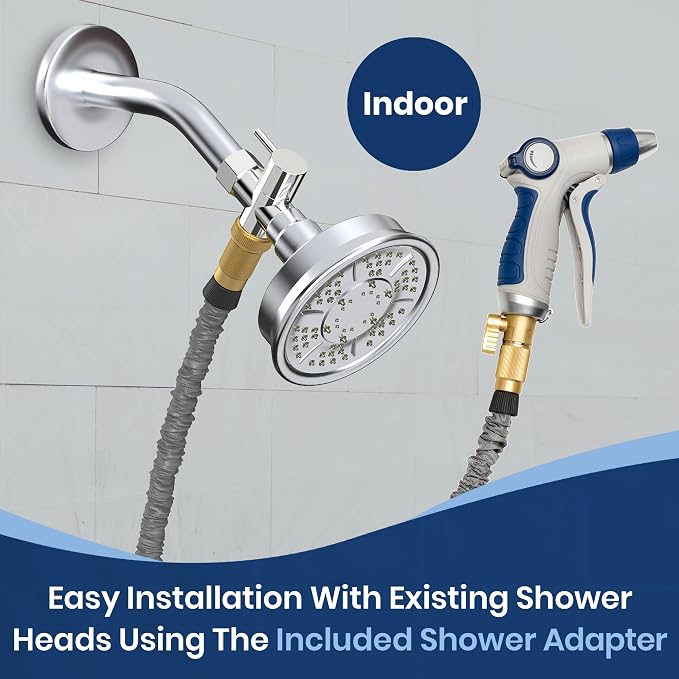 Indoor Hose Attachment with Handheld Sprayer - Image 2
