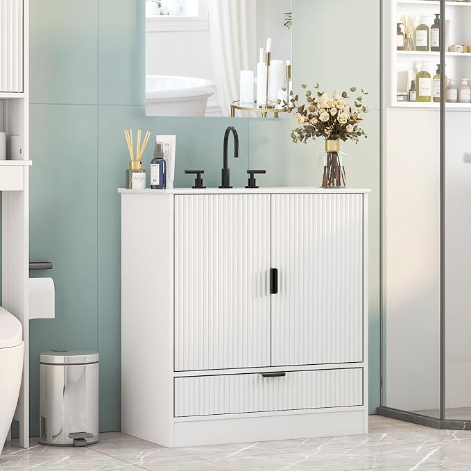 Freestanding Bathroom Vanity by Mepplzian