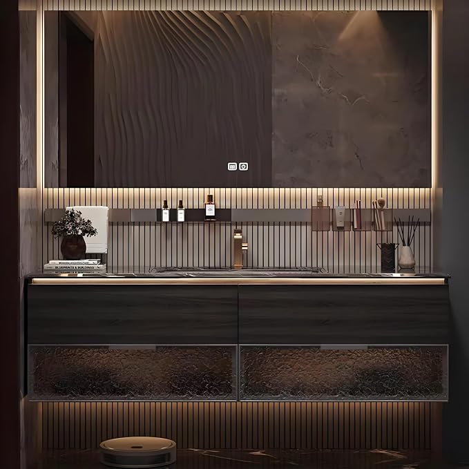 Bathroom Cabinet with Sink by HYNNAR