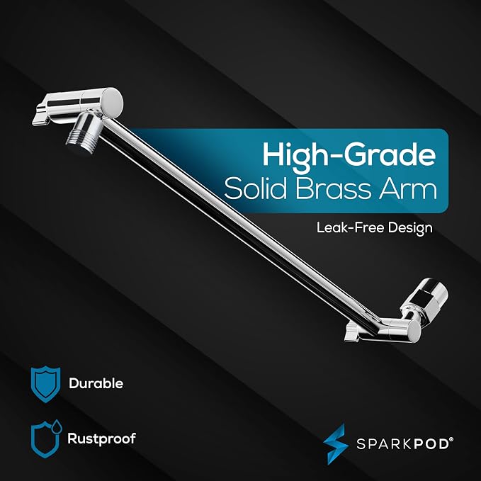 SparkPod Square Rain Shower Head - Image 8