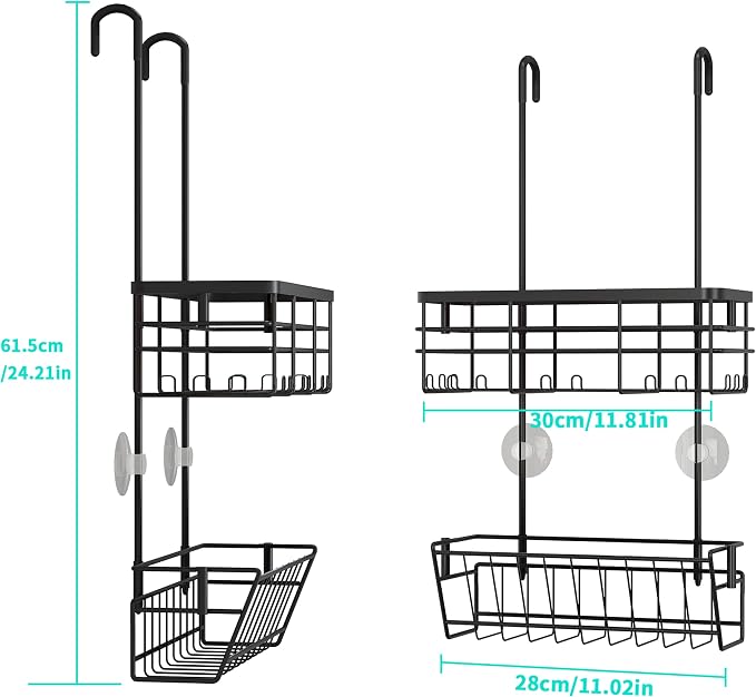 HapiRm Hanging Shower Caddy Organizer - Image 7
