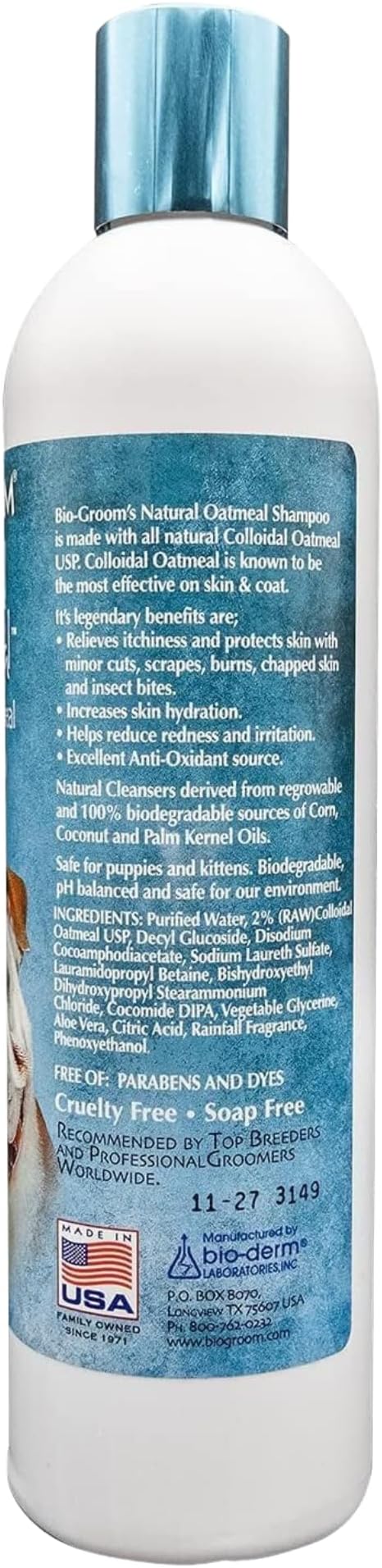 Bio-Groom Oatmeal Dog Shampoo - Image 2