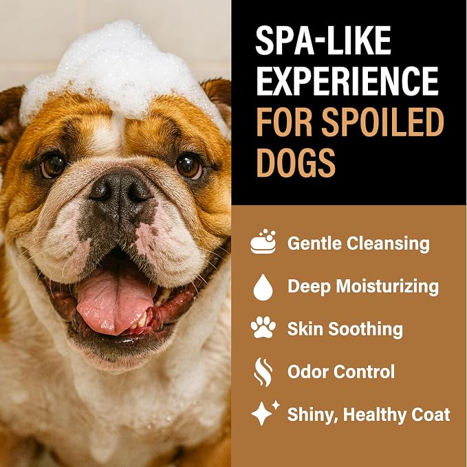Luxe Foaming Dog Shampoo – Gentle, Moisturizing Pet Wash - Image 2