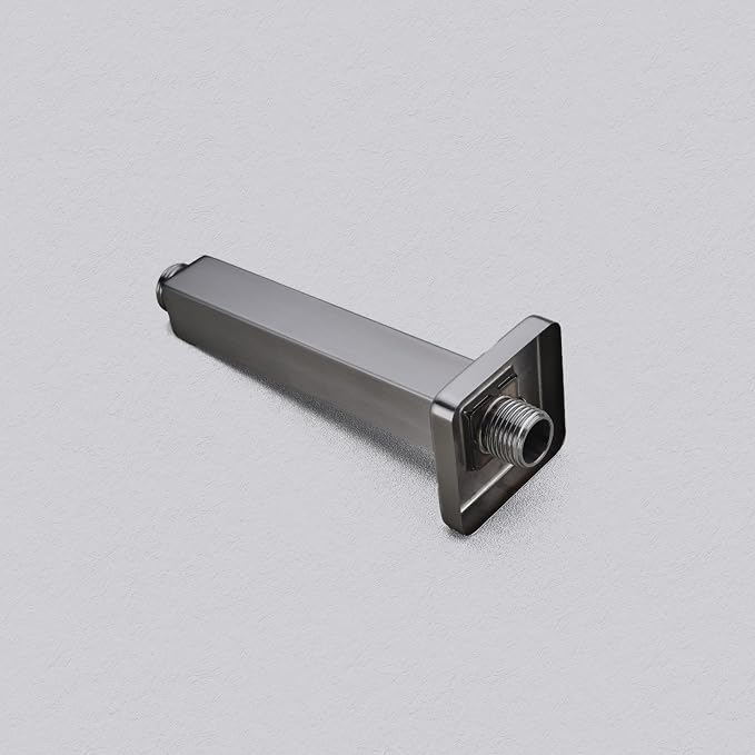 4 Inch Shower Arm with Flange, BSTIIU Ceiling Mounted Square Shower Head - Image 5