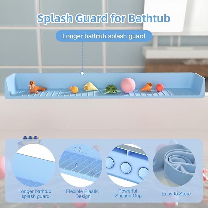 Bathtub Splash Guard for Kids - Image 3