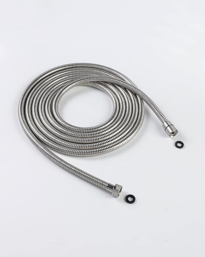 PHASAT Shower Hose, 157 Inches Extra Long Shower Hose Replacement, 304 - Image 8