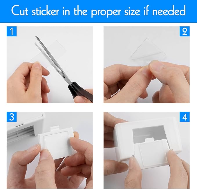 2 Pcs Toothbrush Holder Wall Mounted - Image 3