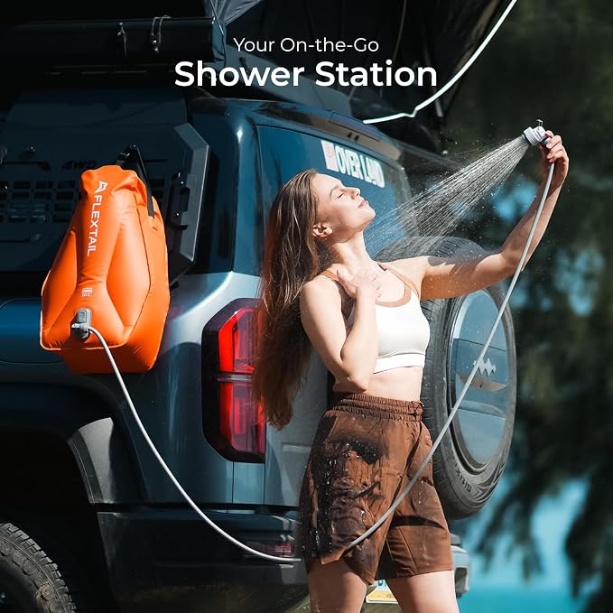 FLEXTAILGEAR Camping Shower Bag - Image 9