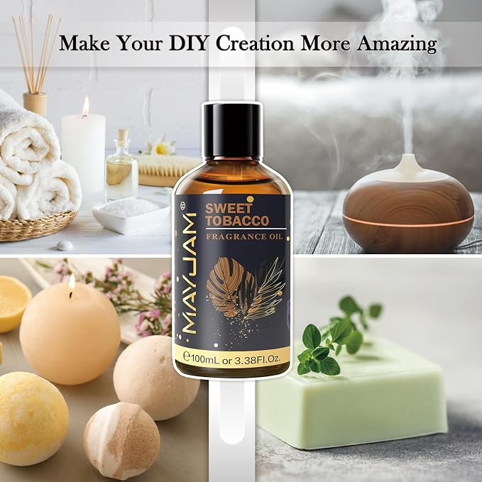 MAYJAM 100ML/3.38FL.OZ Sweet Tobacco Fragrance Oils - Image 5
