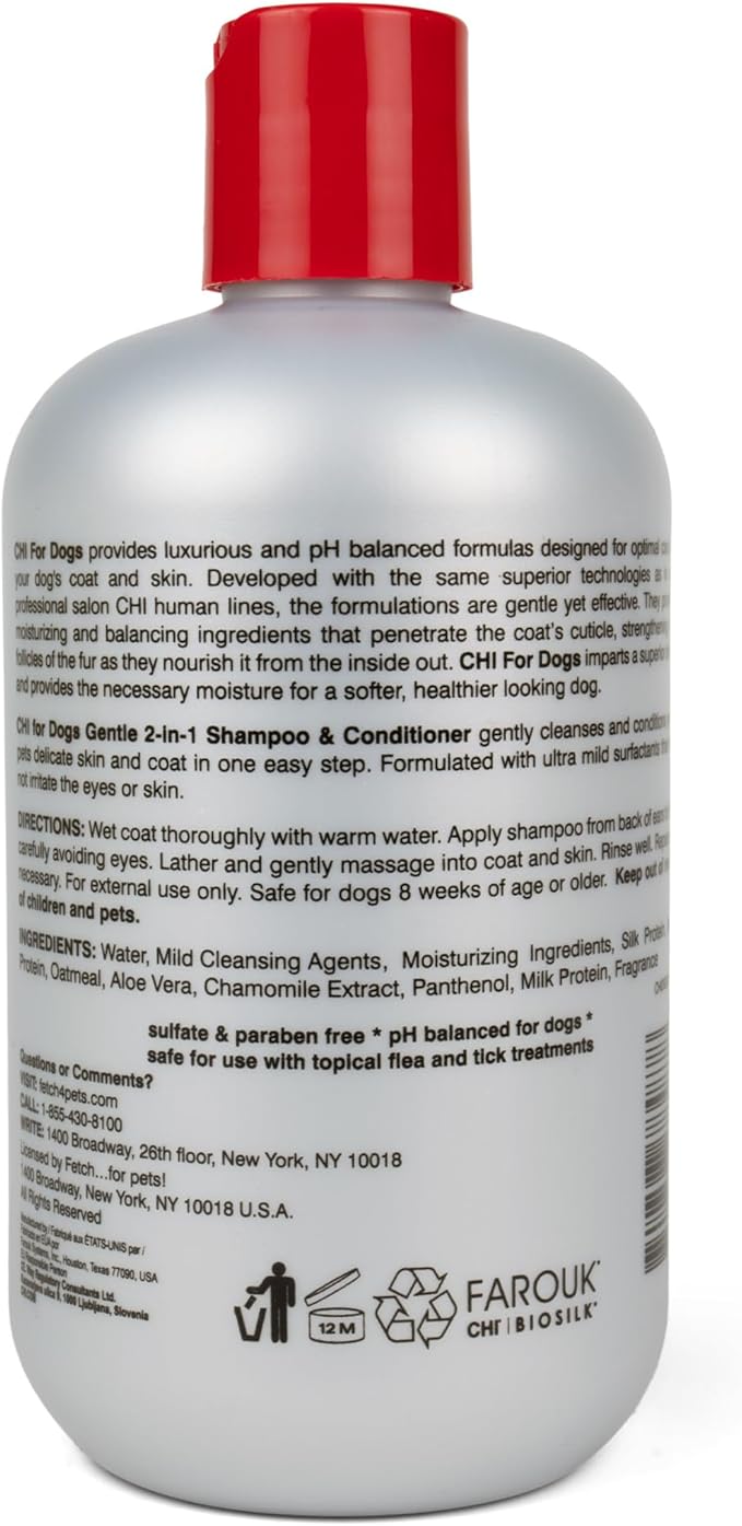 CHI for Dogs Gentle 2-in-1 Shampoo and Conditioner - Image 3