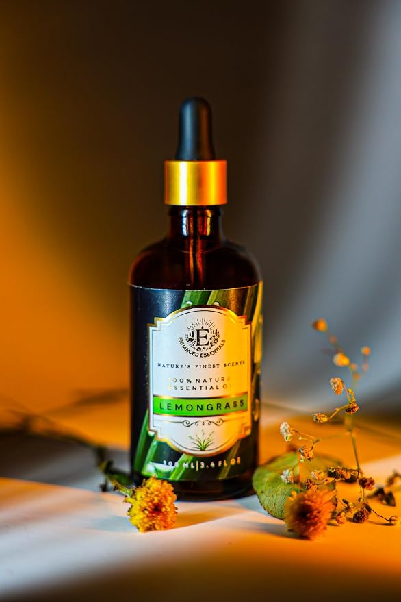 Luxurious LEMONGRASS Essential Oil by Enhanced Essentials|Slow Distilled - Image 2