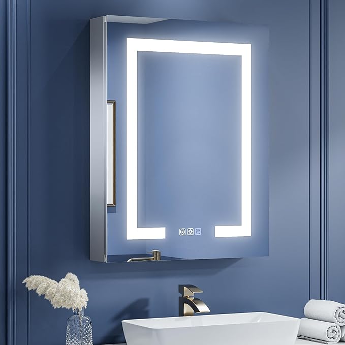 ExBrite LED Lighted Bathroom Medicine Cabinet by ExBrite