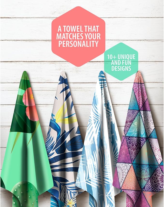 VENTURE 4TH Microfiber Beach Towel: Quick-Dry, Sandproof and Lightweight - Image 7