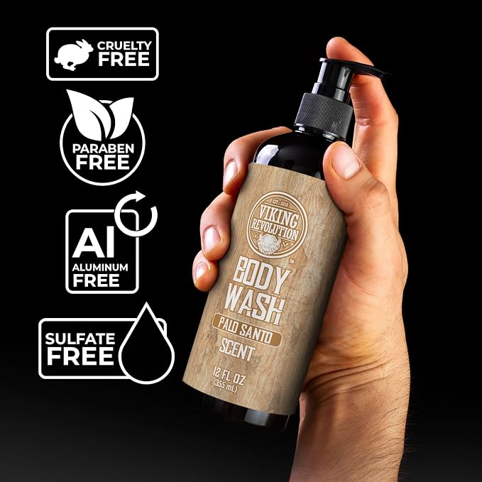Viking Revolution Palo Santo Body Wash - Image 4