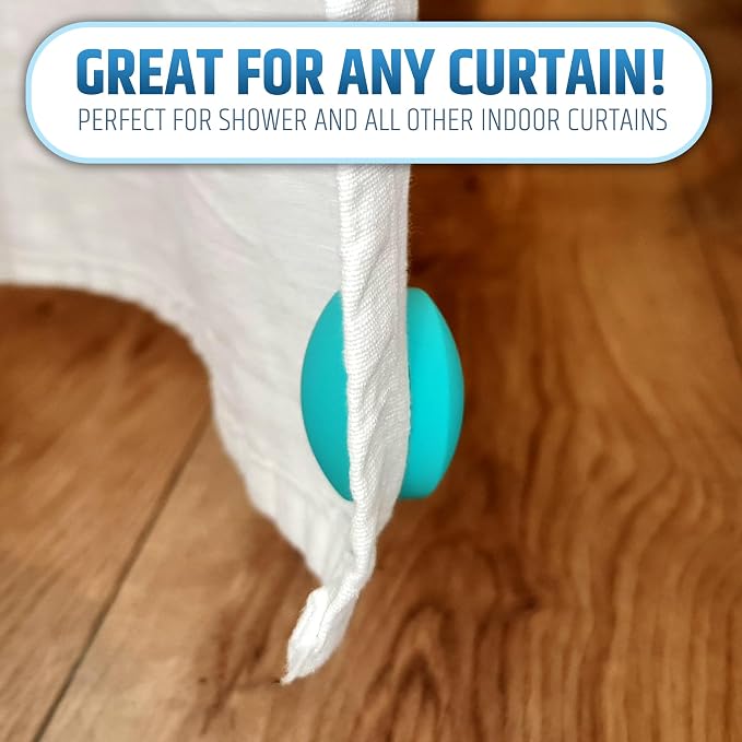 Powerful Anti-Billowing Magnetic Shower Curtain Weights - Image 7