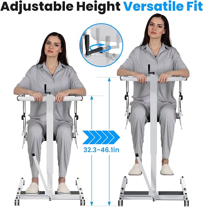Portable Patient Lift Chair, Transfer Chair - Image 2