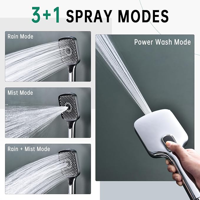 13 Inch Filtered Rainfall Shower Head - Image 8