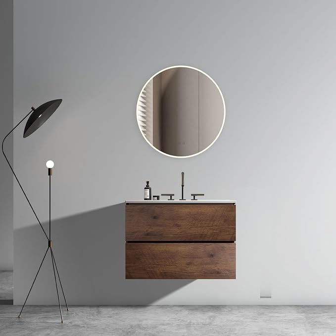 Wall Mounted Floating Bathroom Vanity - Image 7