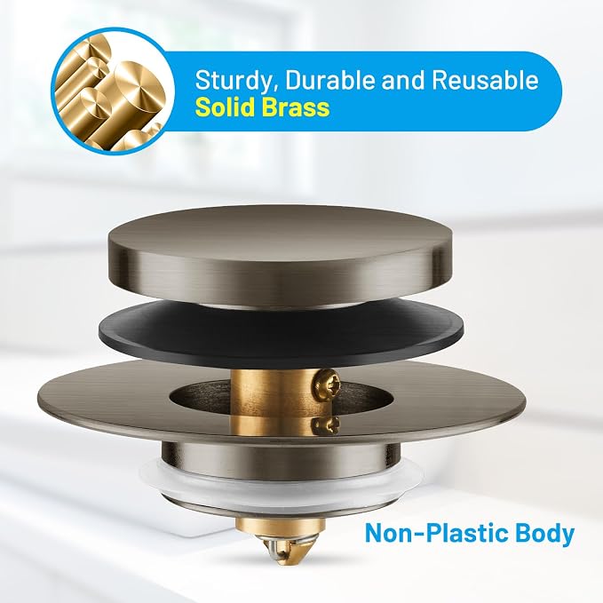 Bathtub Drain Stopper, Uxoz Universal Tub Stopper - Image 7
