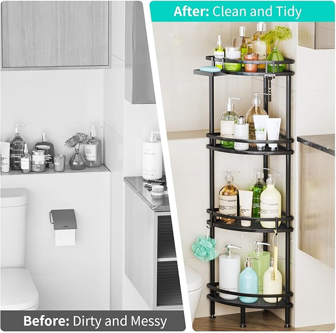HapiRm Standing Corner Shower Caddy - Image 7