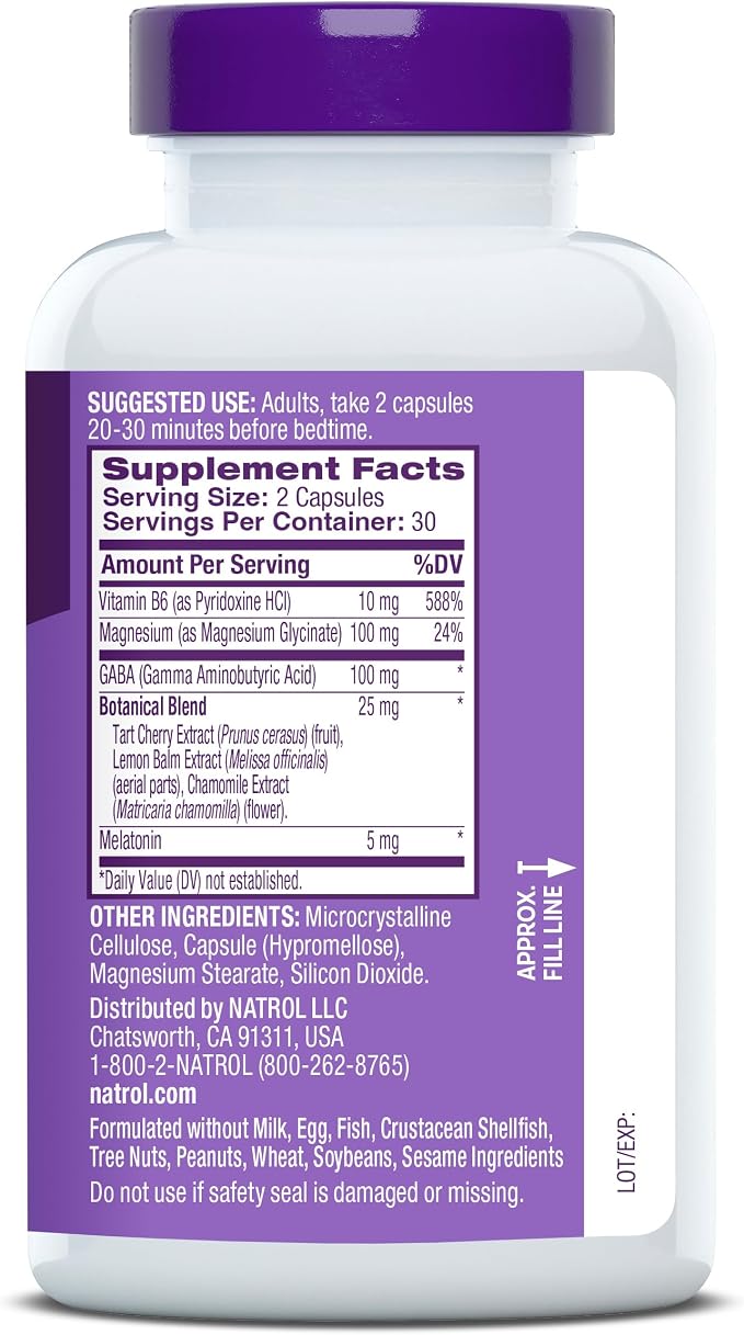 Natrol Sleep & Restore Capsules - Image 10