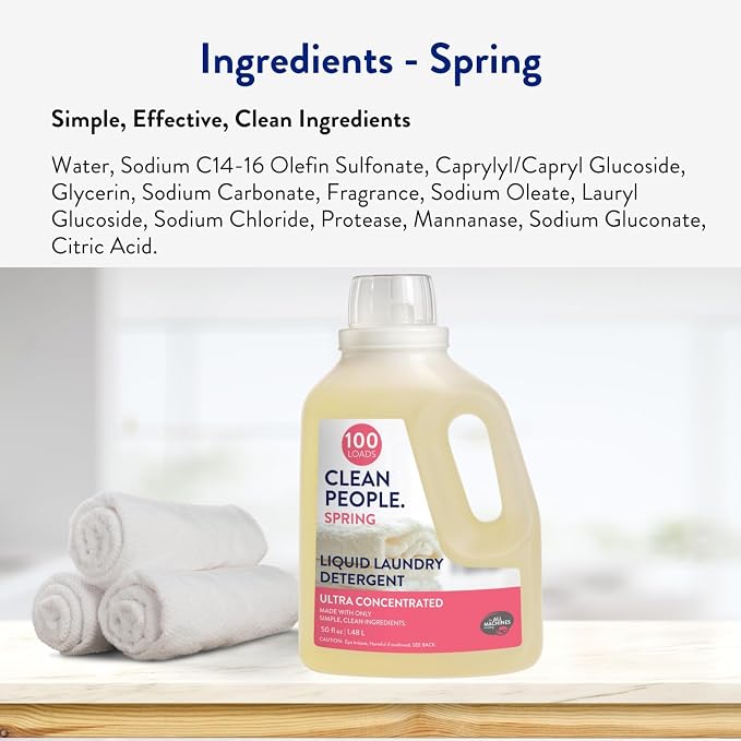 The Clean People Liquid Laundry Detergent - Image 6