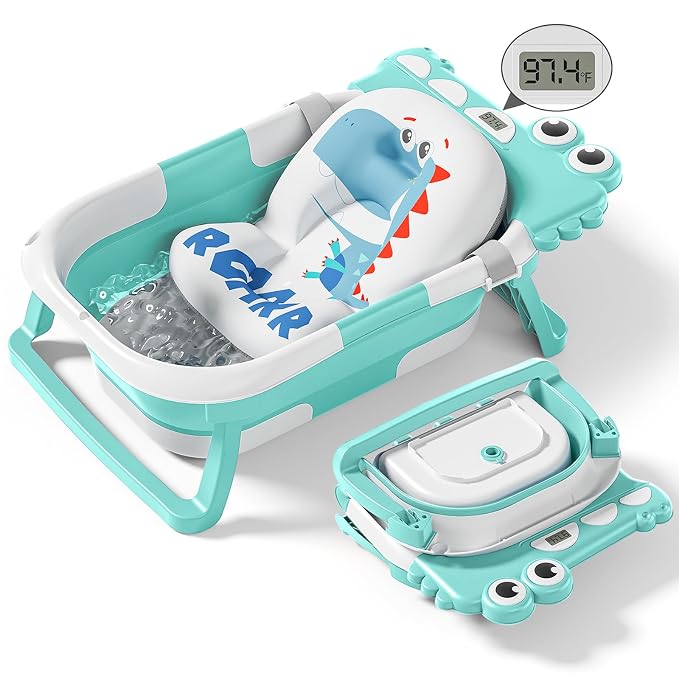 Collapsible Baby Bathtub for Newborn by Tavlshero