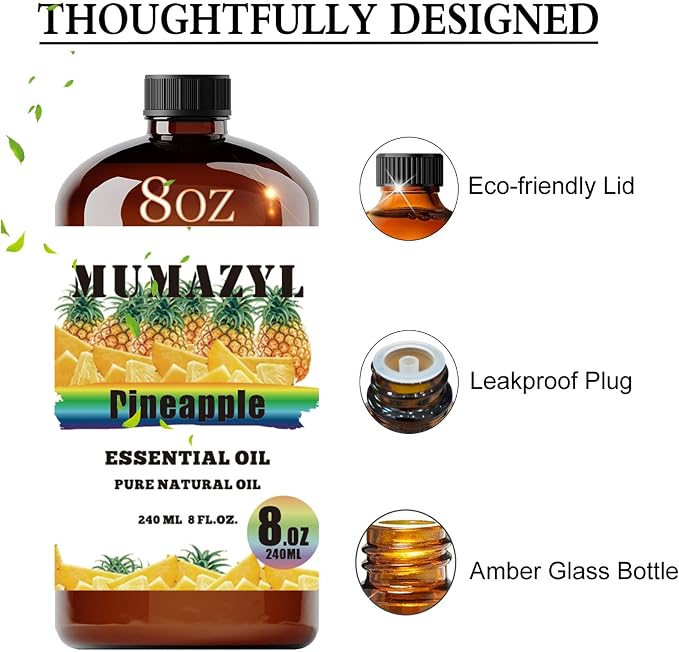 Pineapple Essential Oil, Pineapple Oil 8 Fl Oz 240ML - Image 2