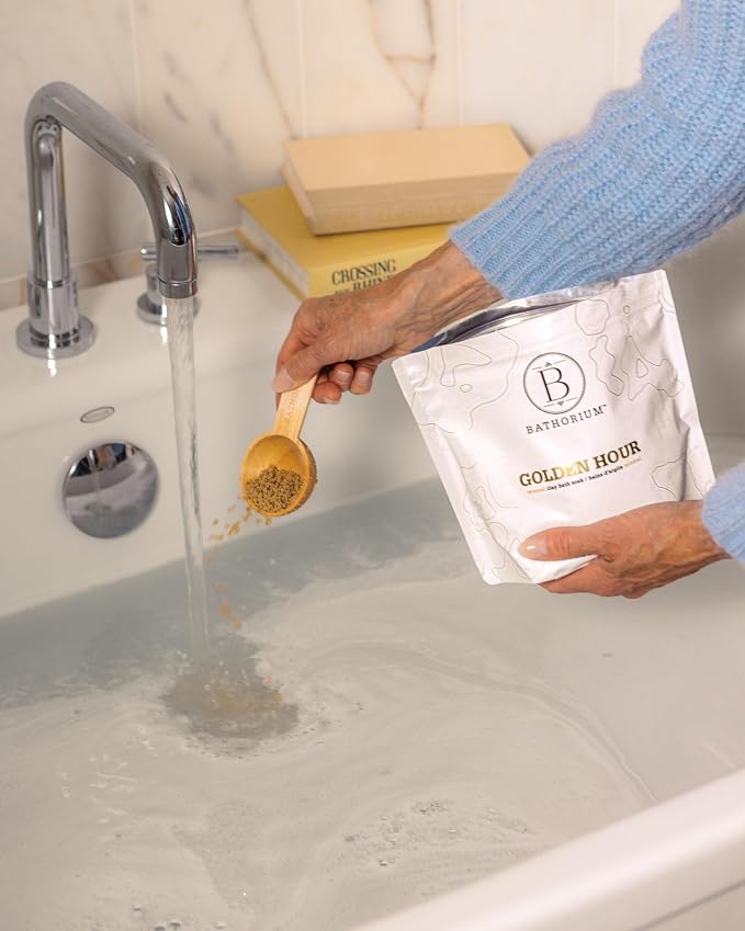 Bathorium Golden Hour Mud Mineral Soak, Detox Bath Soak - Image 4