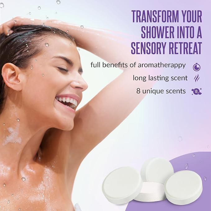 Shower Steamers Aromatherapy GOSSBY 8 Pack - Image 6