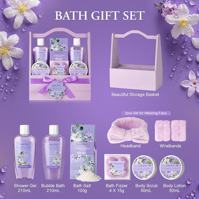 Bath and Body Gift Basket Set for Women - Image 2