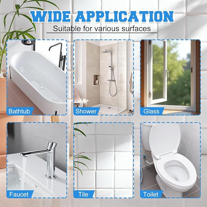 Bathroom Descaler Foam Cleaner, New Bathroom Descaler, Stubborn Stains Cleaner - Image 5