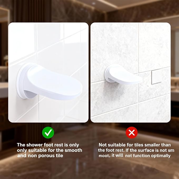 Shower Foot Rest for Shaving Legs - Image 5