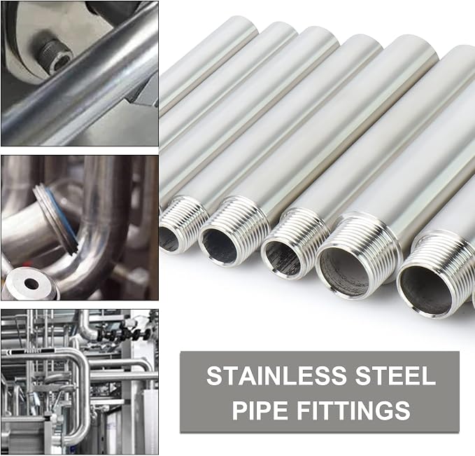 TAISHER 1PCS Stainless Steel Pipe Fittings, 3/4" NPT Male x 3/4" NPT Female - Image 6