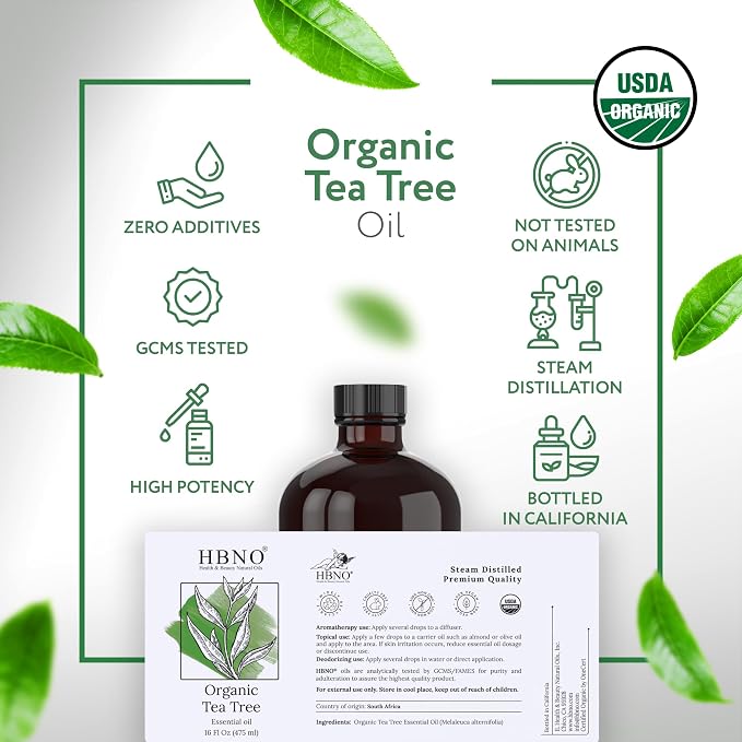 HBNO Organic Tea Tree Oil - Image 4
