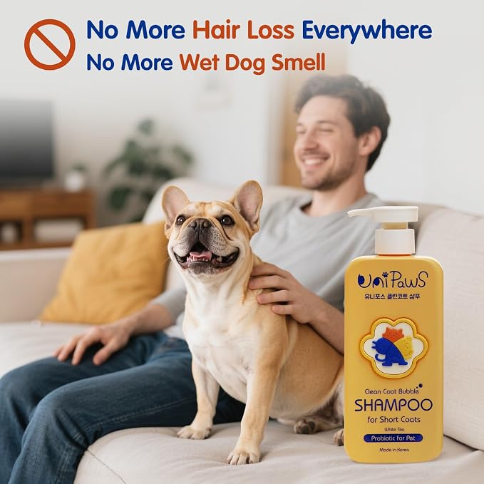 Unipaws Probiotics Dog Shampoo & Conditioner Set - Image 5