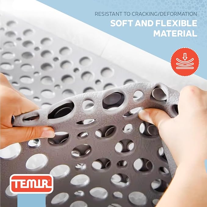 TEMIR Bathtub Mat Non Slip and Shower Mat - Image 8