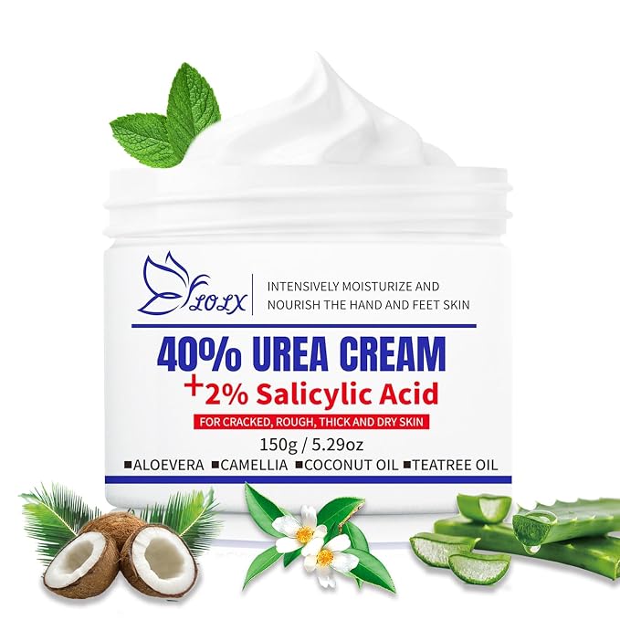 40% Urea Foot Cream with 2% Salicylic Acid, Urea Cream 40 Percent by Unknown