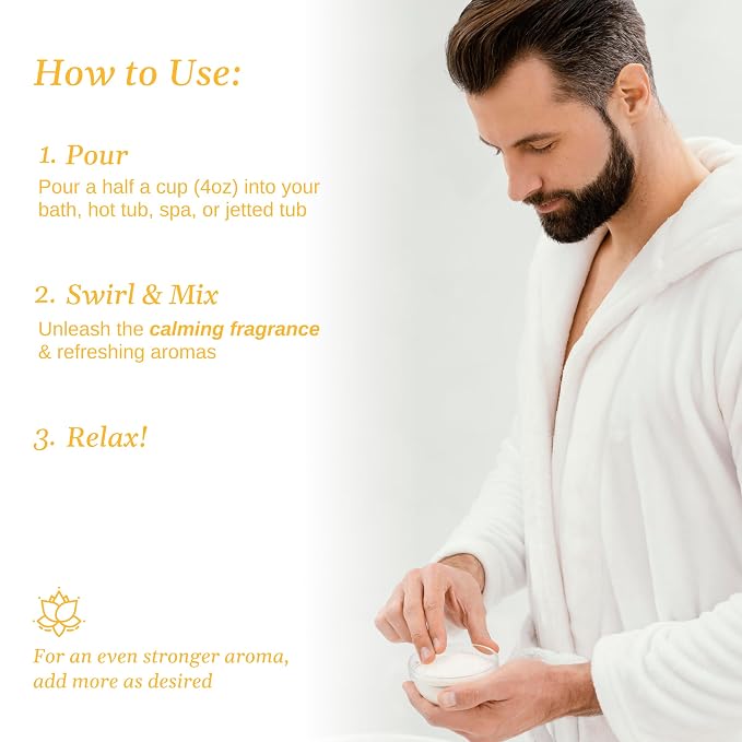 Relax Spa & Bath, Epsom & Dead Sea Salts, Aromatherapy Bath Salts - Image 7
