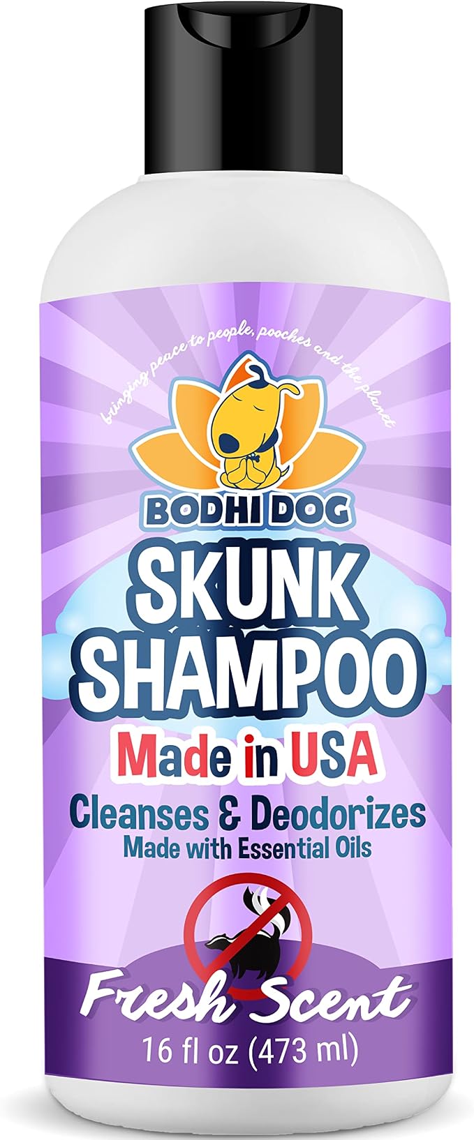 Bodhi Dog Skunk Shampoo | Skunk Smell Odor Remover Cleans & Deodorizes Using by BodhiDog