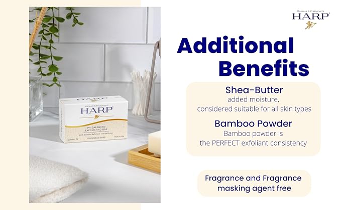 HARP pH-Balanced Exfoliating Body Wash Bar - Image 5
