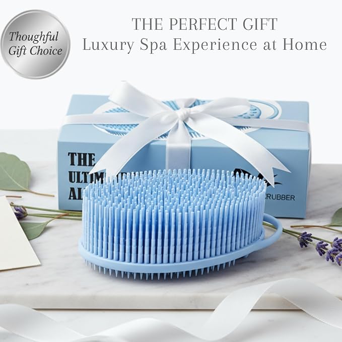 Silver Infused Exfoliating Body Scrubber - Image 6