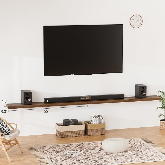 Heimlove 9.3" Deep Floating Shelves - Image 2