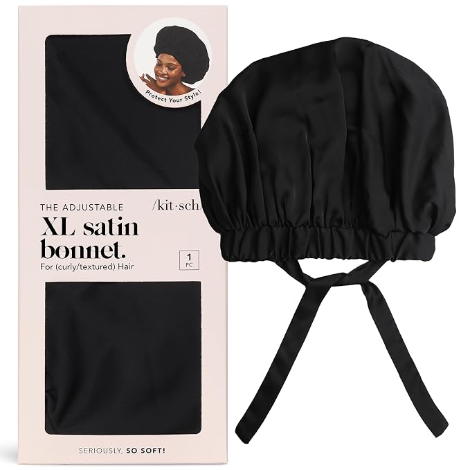 Kitsch XL Satin Bonnet for Sleeping - Image 9
