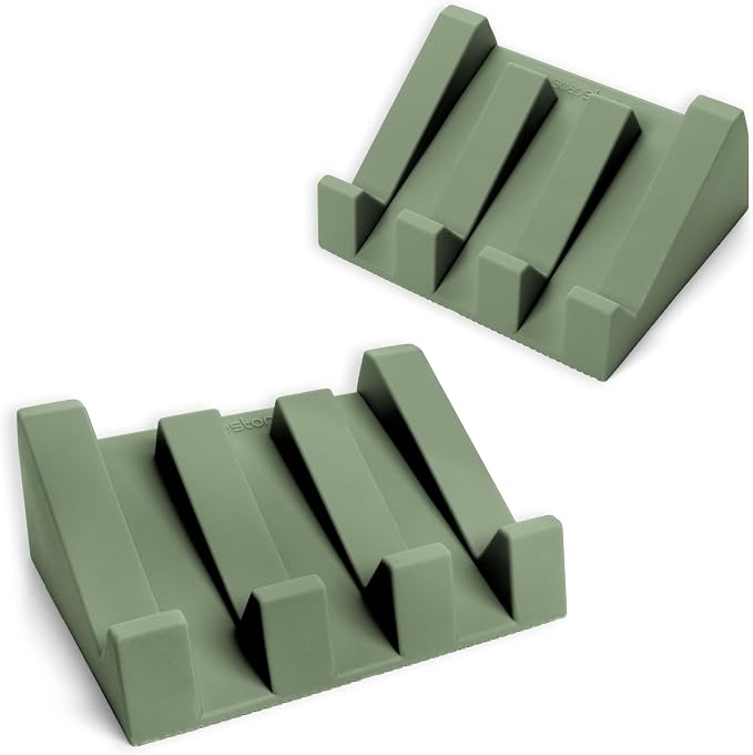 Silicone Soap Dish Self Draining Bar Soap Holder by iSoapStone