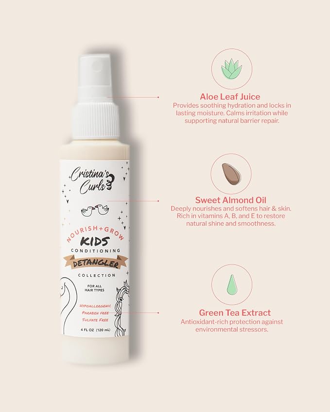 Cristina's Curls Conditioning Detangler Spray - Image 3