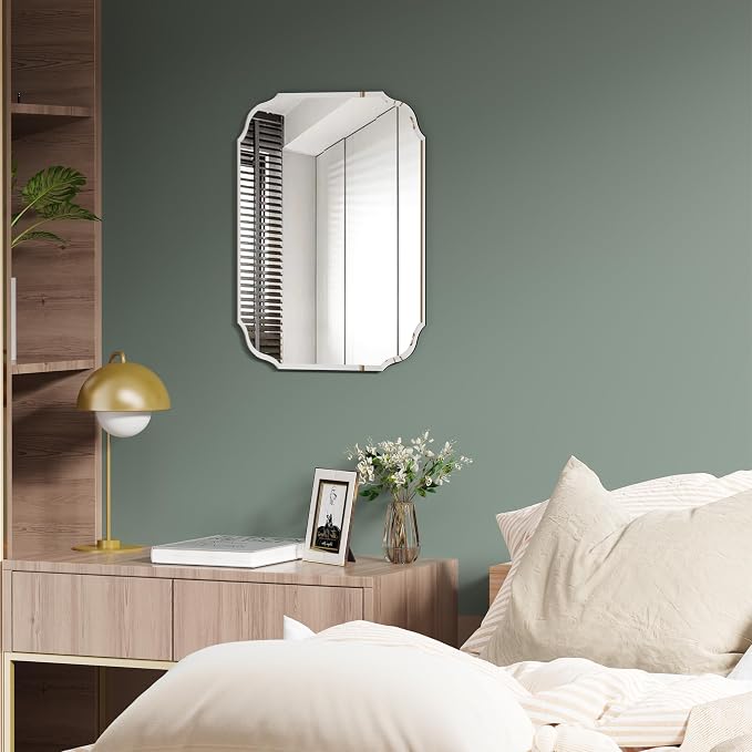 Silver Wall Mirror-Beveled Edge Frameless Mirrors - Image 6