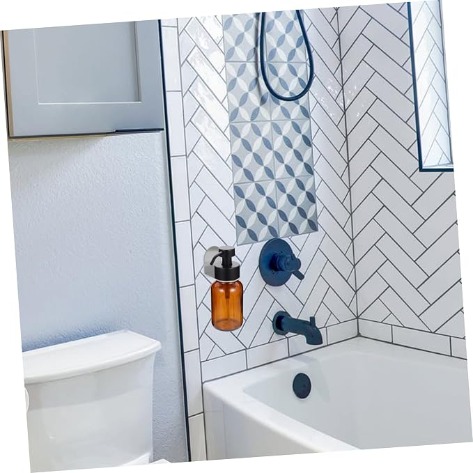 ABOOFAN 10pcs Wall-Mounted Shampoo and Shower Gel Bottle Rack Hook - Image 9