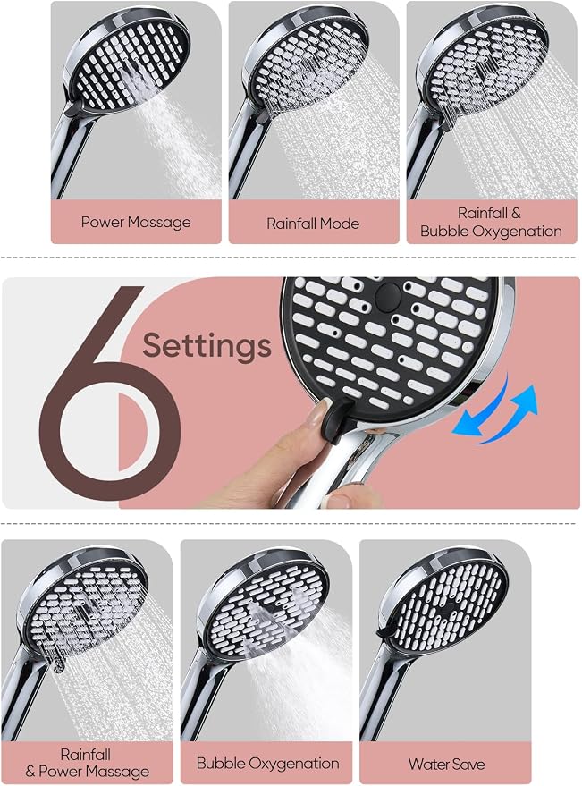 Cobbe 11.8 Inch Rain Shower Head - Image 3